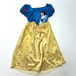 Snow White Disney Princess Girls Tulle Nightgown Gown Pajamas
